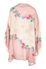 Product shot of the Rosary Kimono – Rosary in colour Rosary, from the back