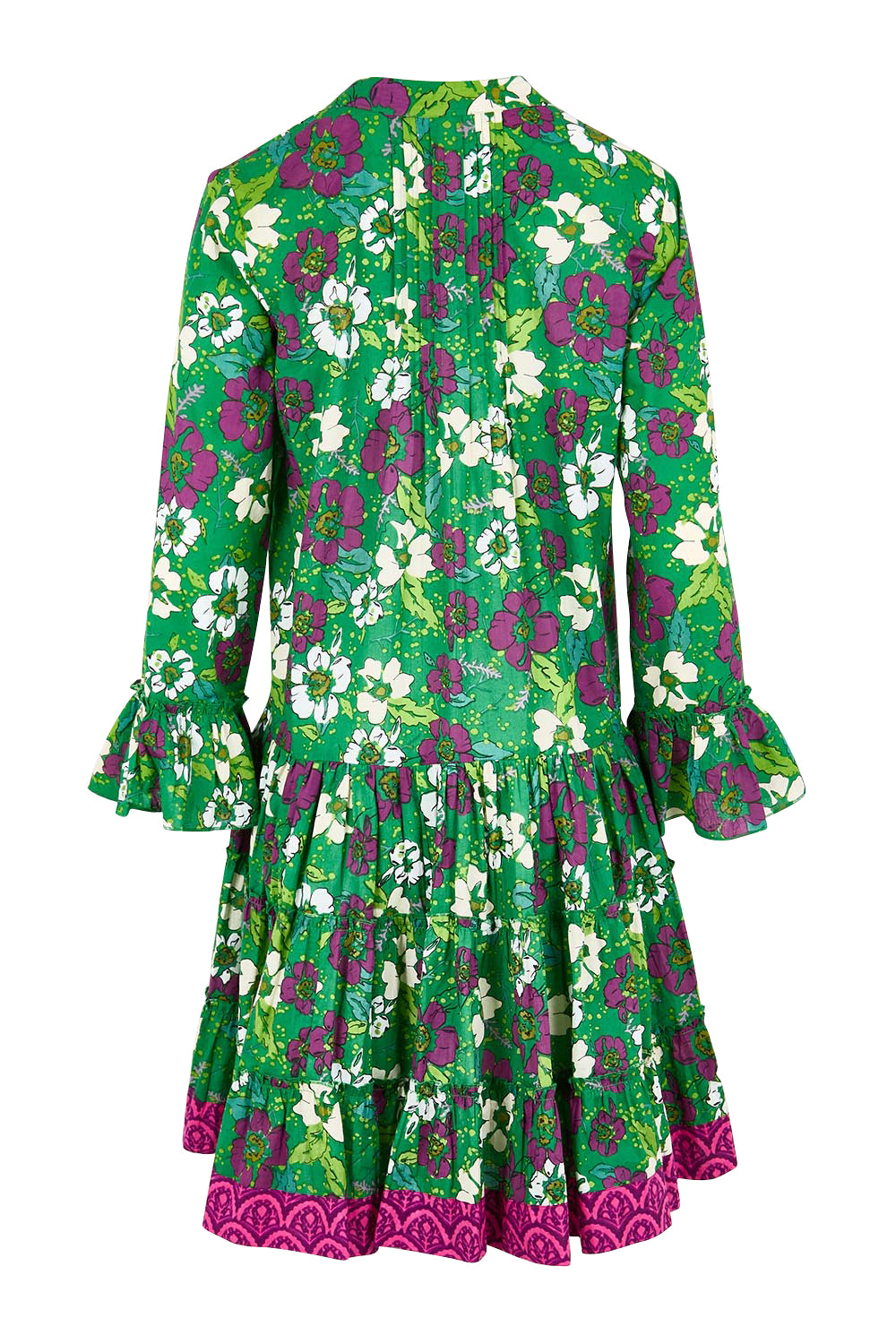 Product shot of the Lobster Cotton Dress – Filoma in colour Filoma, from the back