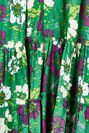 Product shot of the Lobster Cotton Dress – Filoma in colour Filoma, showing detail