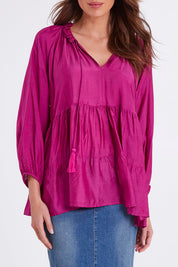 Preloved Matilda L/S Top - Orchid