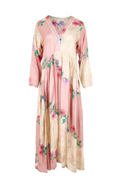 Product shot of the Penelope Maxi Dress – Rosary in colour Rosary, from the front