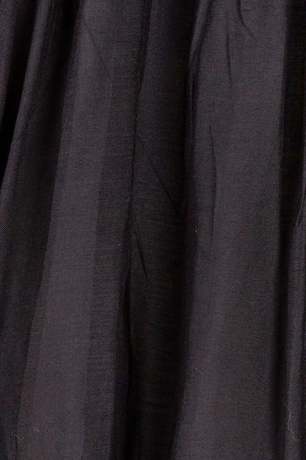 Product shot of the Matilda Top in colour Black (Black), detail