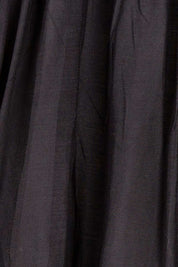 Product shot of the Matilda Top in colour Black (Black), detail