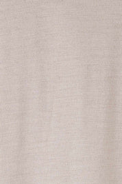 Product shot of the Merino Wool Skivvy in colour Natural, detail