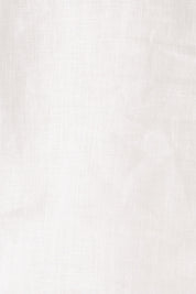 Product shot of the Linen Tank in colour White (White), detail