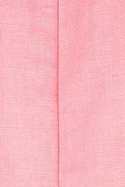 Product shot of the Linen Cotton Sleeveless Maxi Dress in colour Pink (Pink), detail