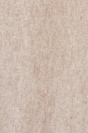 Product shot of the Wool Cashmere V Sweater in colour Natural, detail