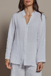 Preloved Linen Extra Soft Relaxed Shirt - White
