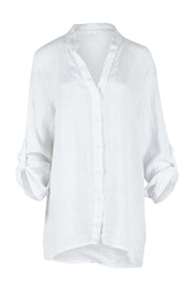 Preloved Linen Extra Soft Relaxed Shirt - White