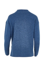 Wool Pull On Jumper – Denim