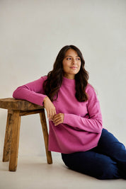 Wool Pull On Jumper – Rose