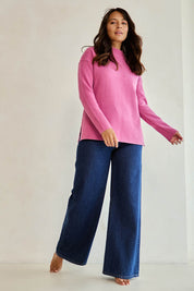 Wool Pull On Jumper – Rose