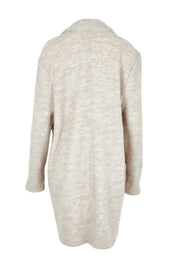 Wool Relaxed Coat – Oat