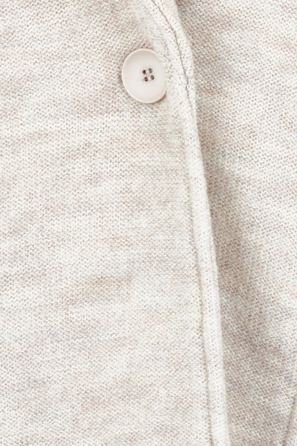 Wool Relaxed Coat – Oat