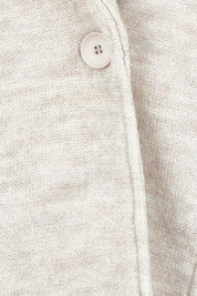 Wool Relaxed Coat – Oat