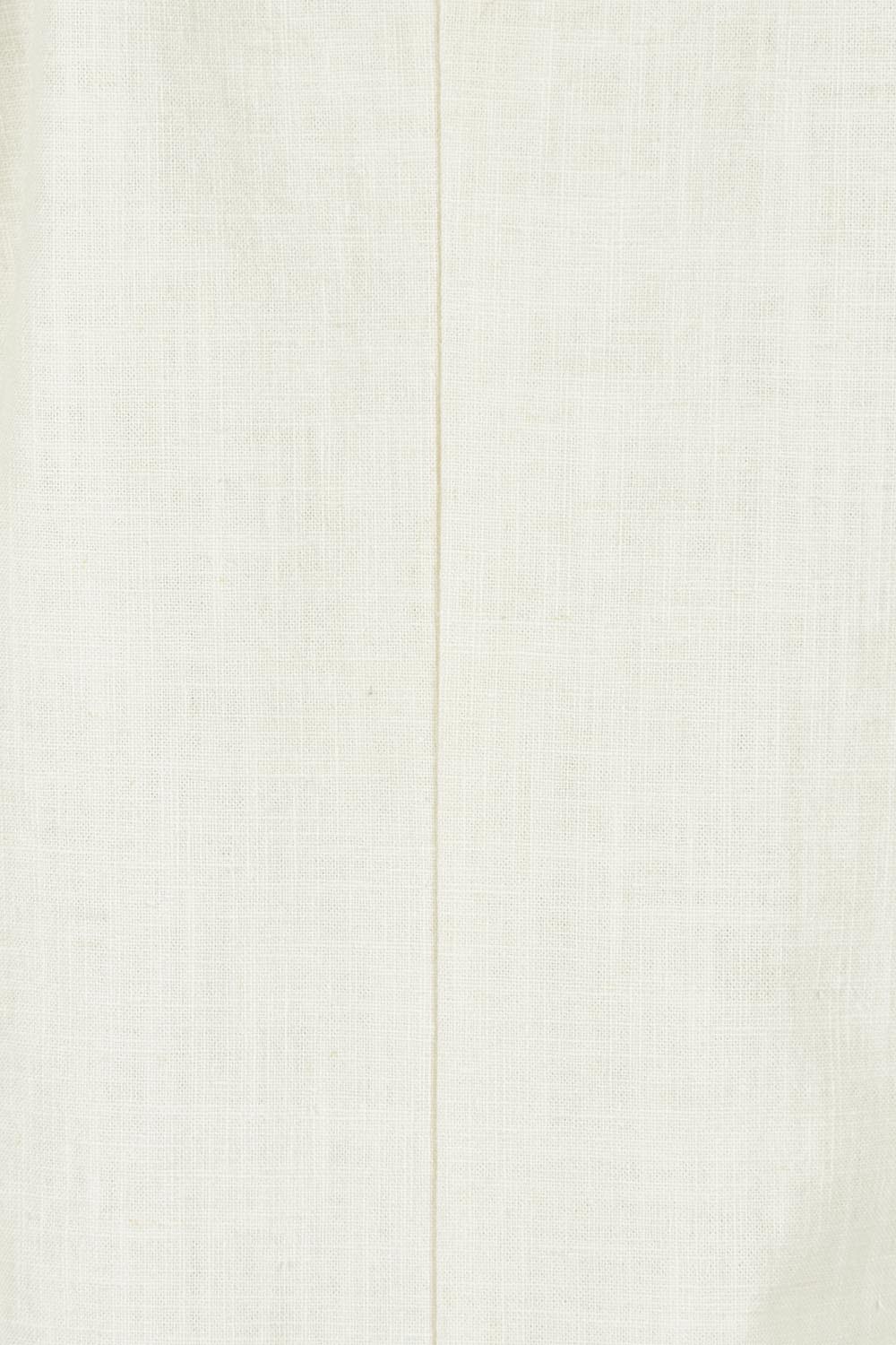 Product shot of the Cotton Linen Blazer in colour Cream, detail