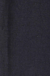 Product shot of the Cotton Linen Blazer in colour Midnight (Black), detail