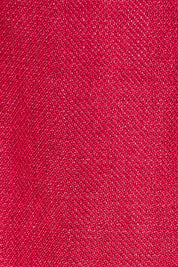 Product shot of the Cotton Linen Blazer in colour Red (Red), detail