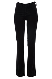 Product shot of the Barbara Bootcut in colour Black (Black), from the front