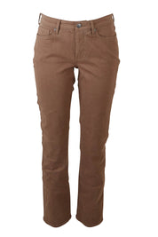 Product shot of the Sheri Slim Jean in colour Incense, from the front