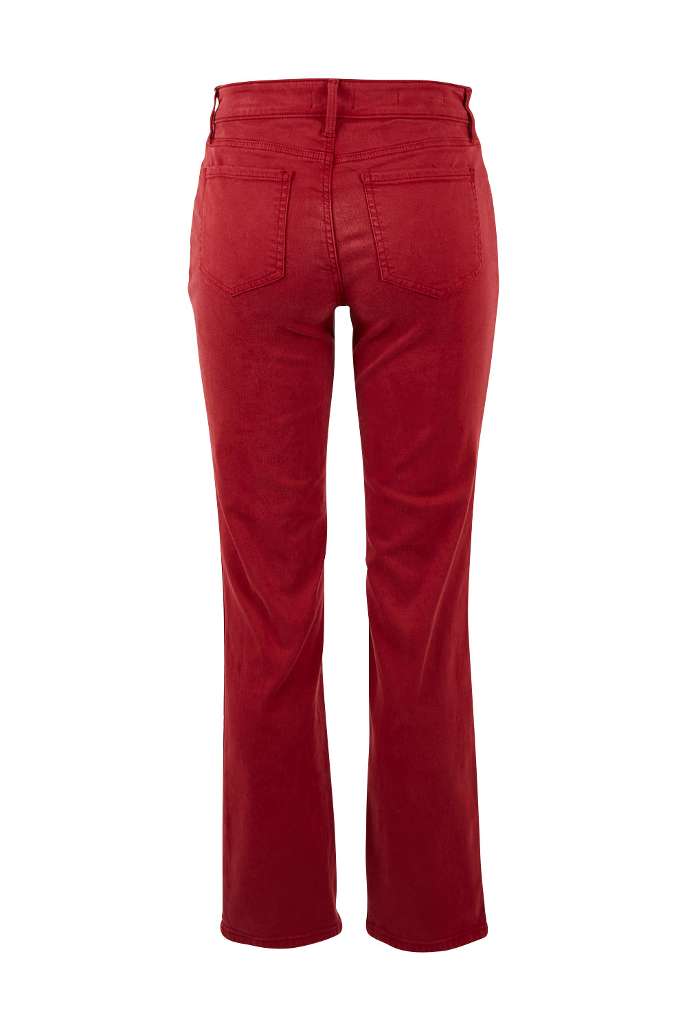 Product shot of the Marilyn Straight in colour Boysnberry (Red), from the back