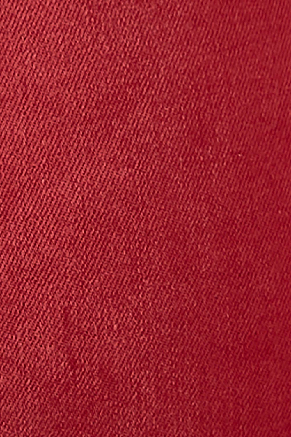 Product shot of the Marilyn Straight in colour Boysnberry (Red), detail