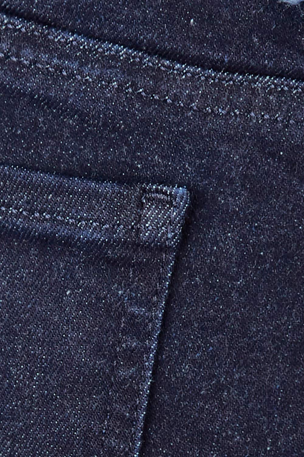 Product shot of the Sheri Slim Jean in colour Rinse (Blue), detail
