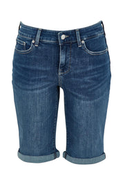 Product shot of the Briella Short in colour Valencia (Blue), from the front