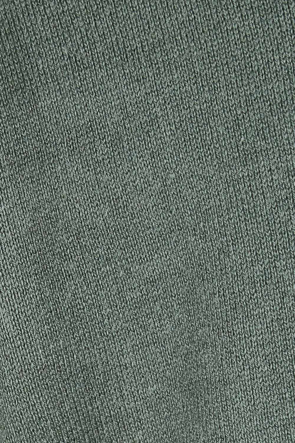 Product shot of the Knit Reversible Organic Cotton Jumper in colour Colour1 (Green), detail