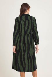 Cotton Midi Collar Dress – Congo
