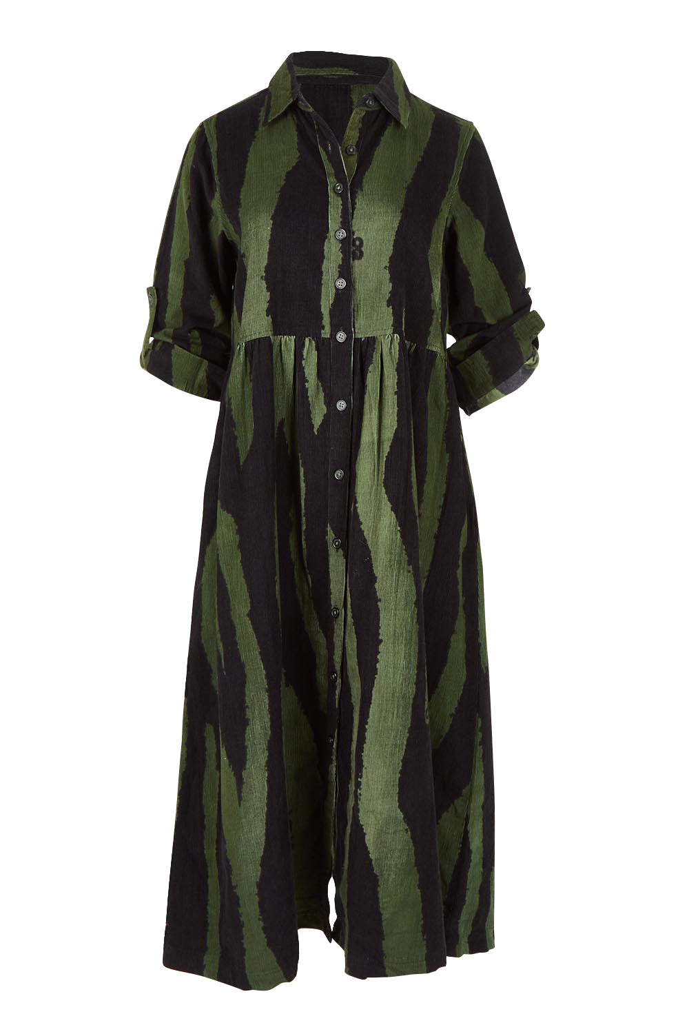 Cotton Midi Collar Dress – Congo
