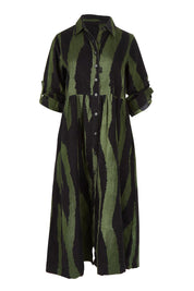 Cotton Midi Collar Dress – Congo