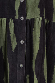 Cotton Midi Collar Dress – Congo