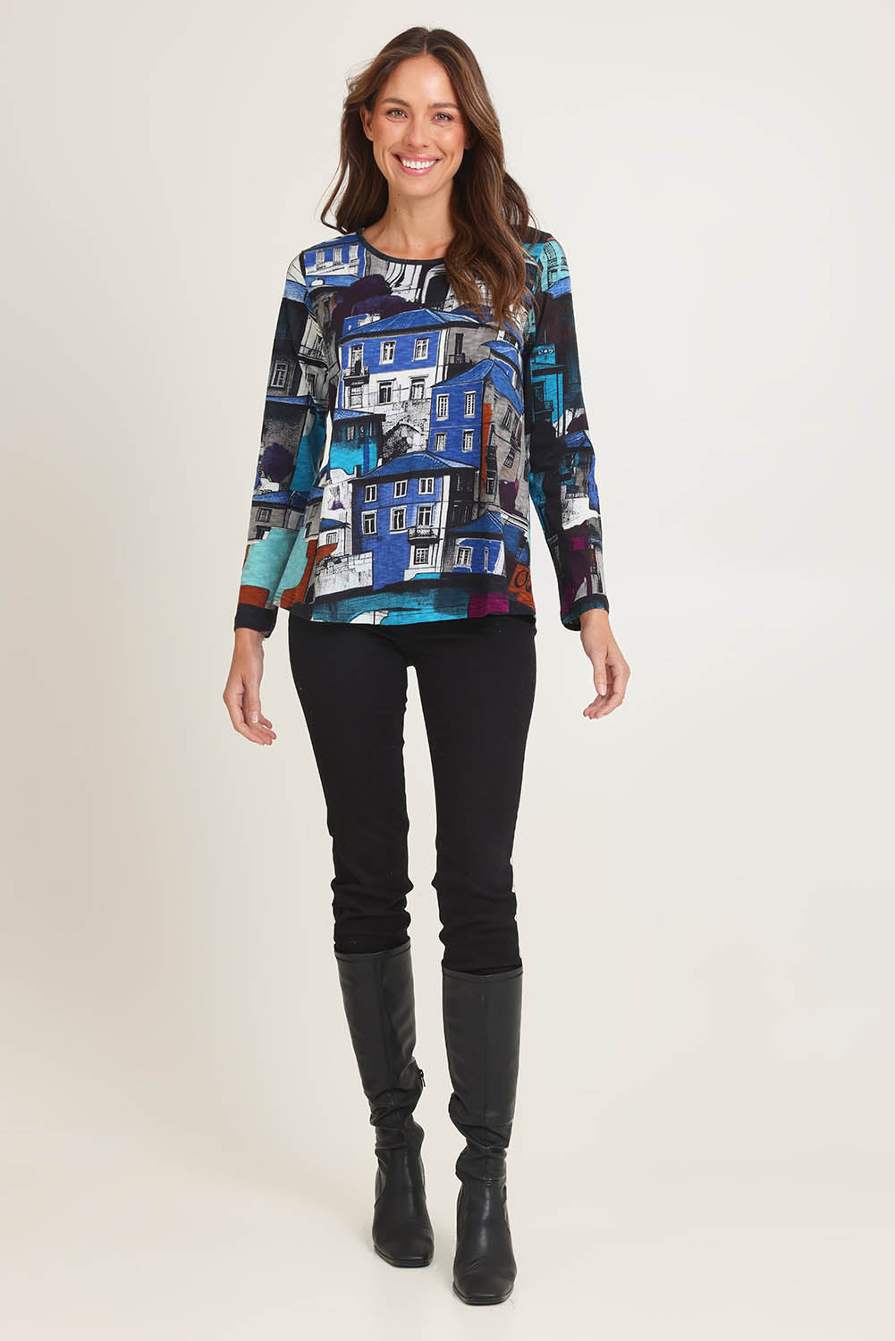 Contemporary Cotton Long Sleeve Crew – Portoblue