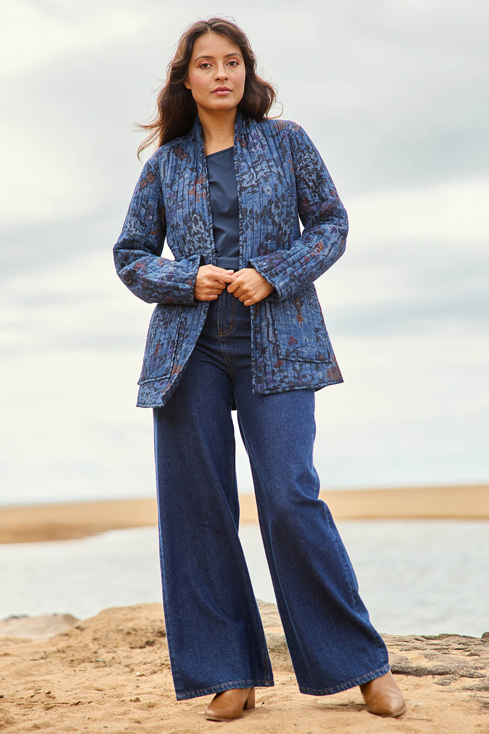 Reversible Quilted Cotton Jacket – Tabriz