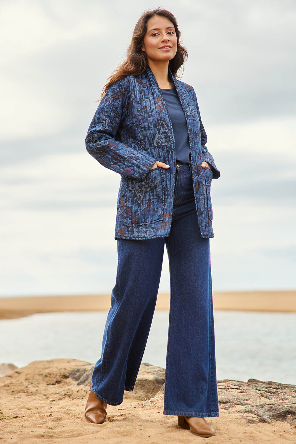 Reversible Quilted Cotton Jacket – Tabriz