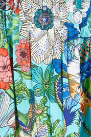 Product shot of the Easy Fit Dress – Print in colour Print, showing detail