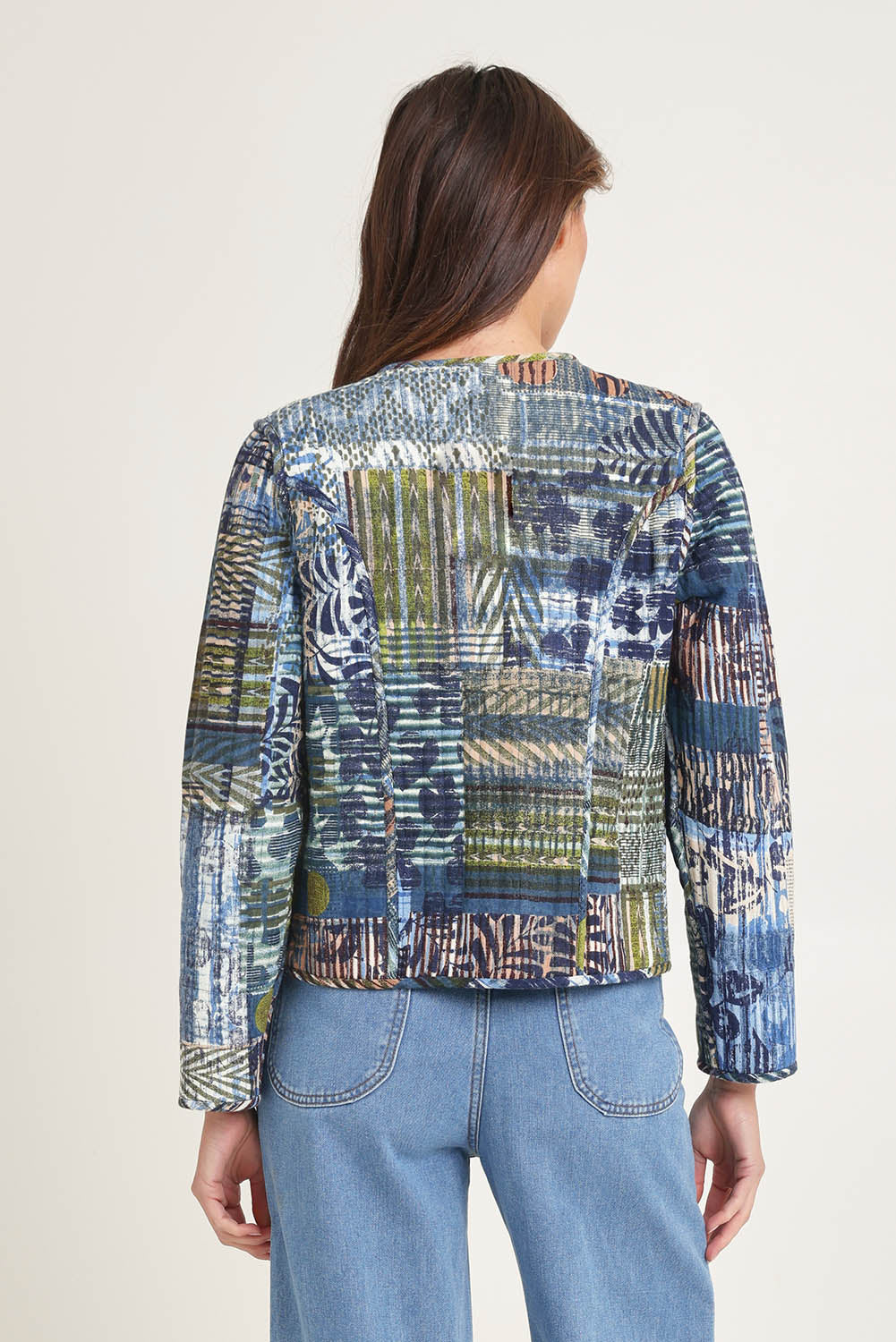 Reversible Quilted Cotton Jacket – Isfahan