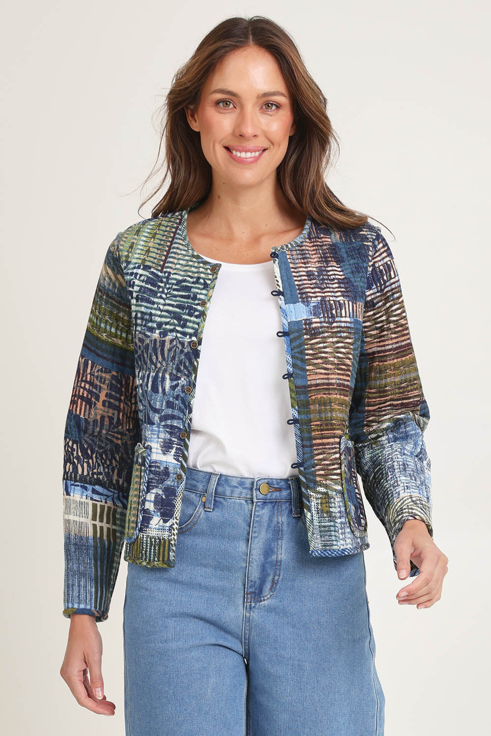 Reversible Quilted Cotton Jacket – Isfahan