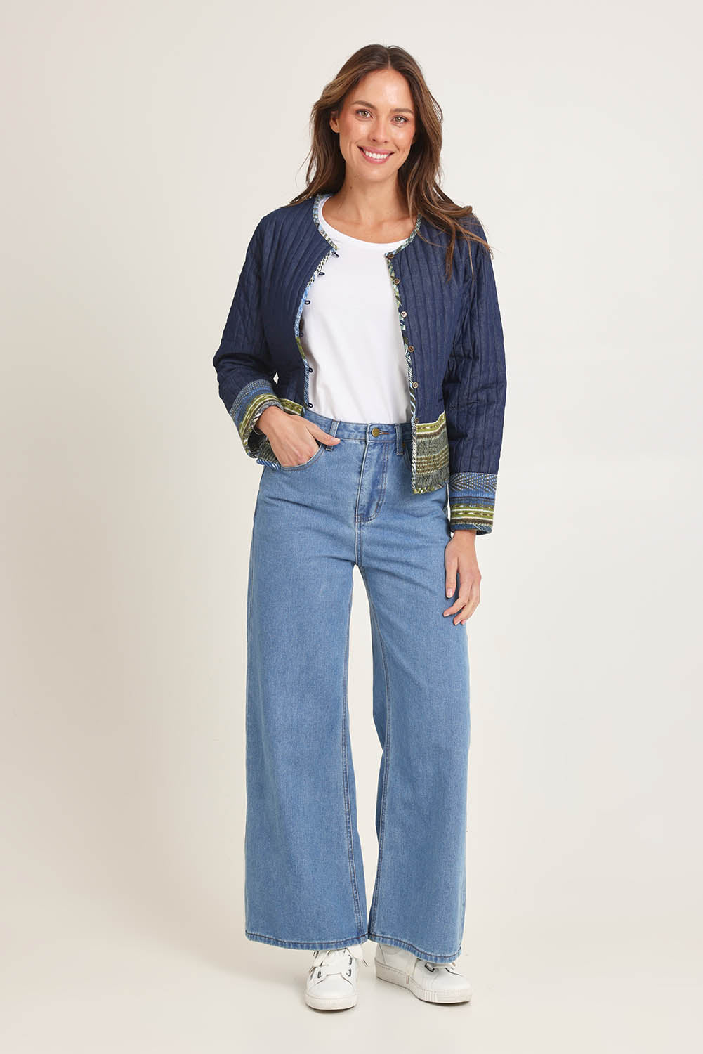 Reversible Quilted Cotton Jacket – Isfahan
