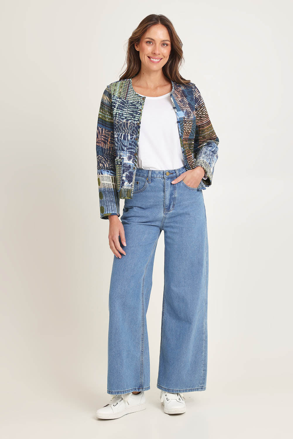 Reversible Quilted Cotton Jacket – Isfahan