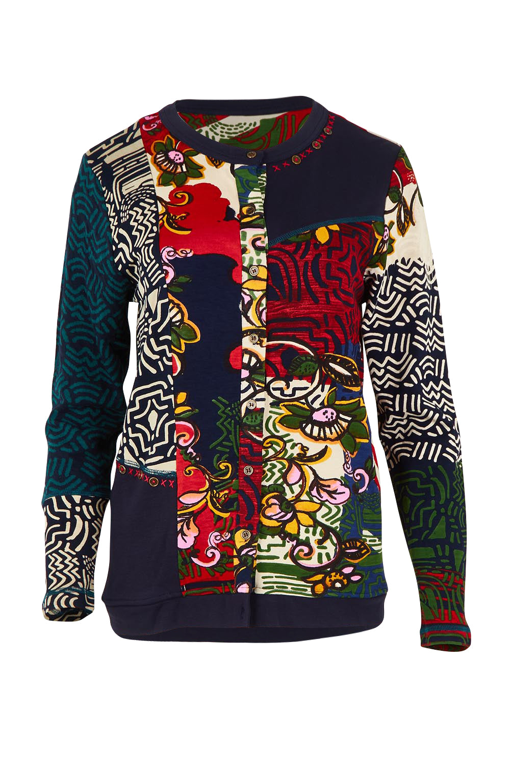 Patch Cardigan – Zapotec