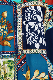 Product shot of the Shirt Dress in colour Cabofria, detail