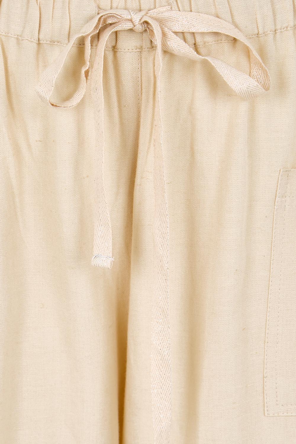 Essentials Linen Blend Pant - Sand