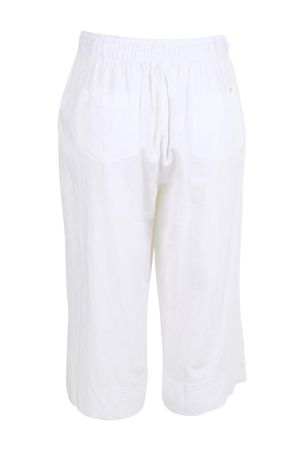 Essentials Linen Blend Pant - White