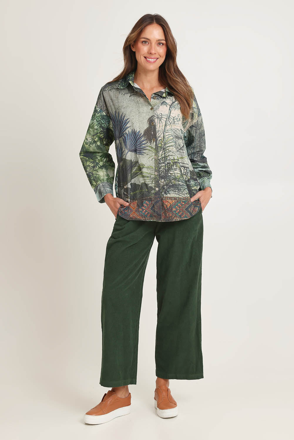 Cord Shirt – Jungle