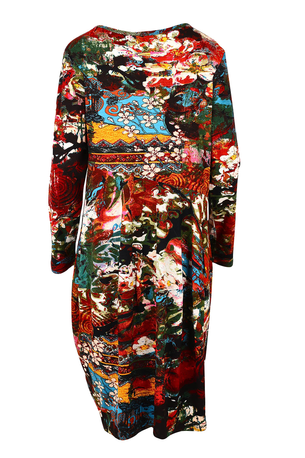 Product shot of the Freebird Bubble Dress in colour Freebird, from the back
