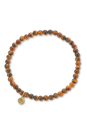 Product shot of the Healing Gem Bracelet in colour Luck, from the front