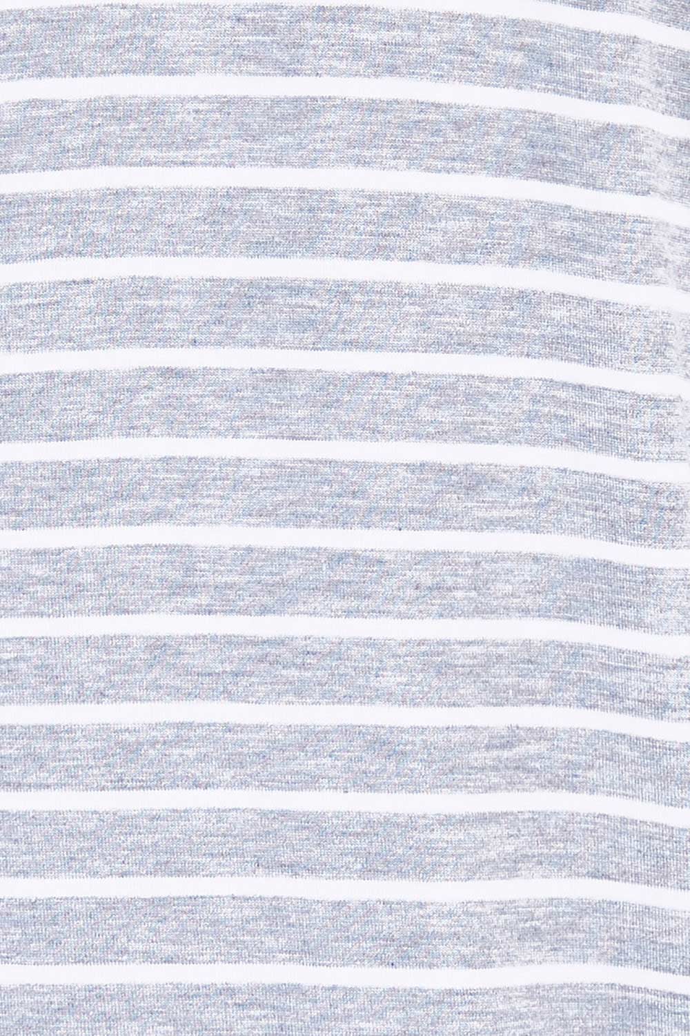 Product shot of the Modal Soft Kate PJ Set in colour Greystripe (Grey), detail