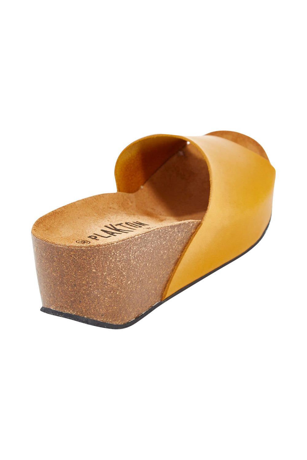 Product shot of the Vanilita Heel in colour Vanilla, from the back